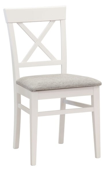 Stima Židle GRANDE s čalouněným sedákem Odstín: Dub Halifax, Látky: MIRON grigio 98