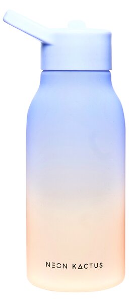 Dětská tritanová láhev, 340ml, Neon Kactus, fialovo/oranžová