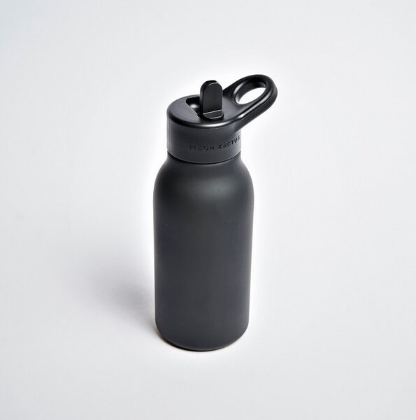 Dětská tritanová láhev, 340ml, Neon Kactus, černá