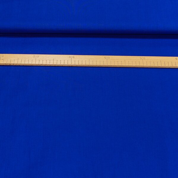 Bavlněné plátno jednobarevné ROYAL BLUE uni královsky modrá, š.150cm (látka v metráži)