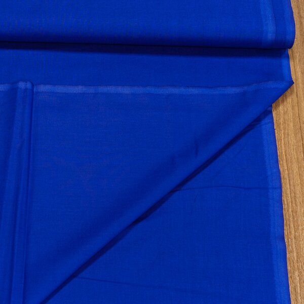 Bavlněné plátno jednobarevné ROYAL BLUE uni královsky modrá, š.150cm (látka v metráži)