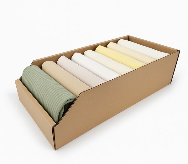 KARTON PAK Úložné boxy na oblečení, organizéry do skříně EKO KARTON 30 x 54 cm