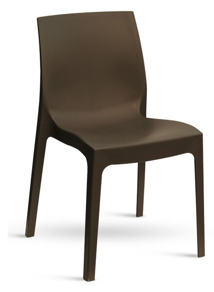 Stima Plastová židle ROME Odstín: Moka - Hnědá