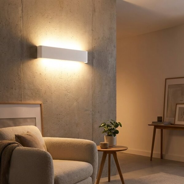Ideal Lux - LED Nástěnné svítidlo DELTA LED/30W/230V 3000K 83 cm CRI 90 bílá