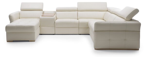 Gala Collezione Sedací souprava MASSIMO (modulová) Tvar: Tvar L (levá), Rozměr: Tvar L 268x245 cm (otoman), Potah: Látka kategorie B