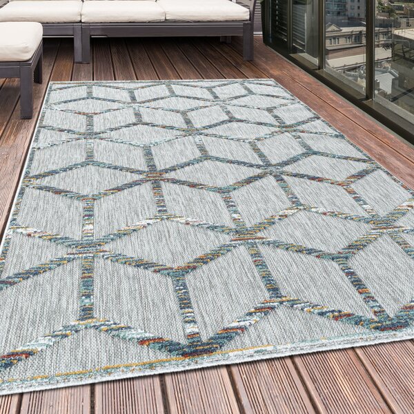 Kusový venkovní koberec Bahama 5151 multi 80x250 cm