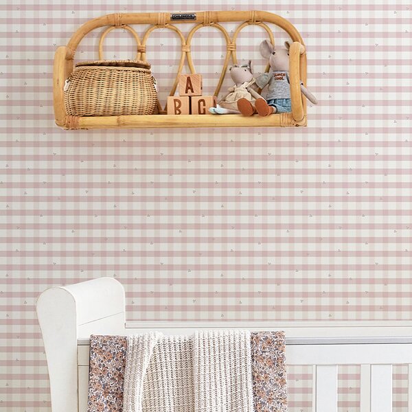 Károvaná vliesová tapeta na zeď, 119865, Laura Ashley 3