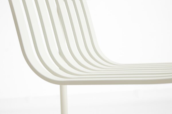 Venkovní jídelní židle Palissade Cream White