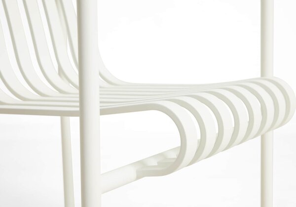 Venkovní jídelní židle Palissade Cream White