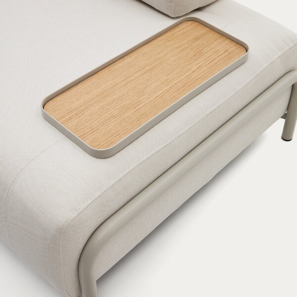 Kave Home Pohovka Compo 232 cm s malým stolkem