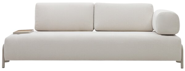 Kave Home Pohovka Compo 232 cm s malým stolkem