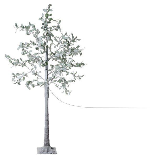 Venkovní dekorace LED MELAKKO 150 cm Stromek Zelená
