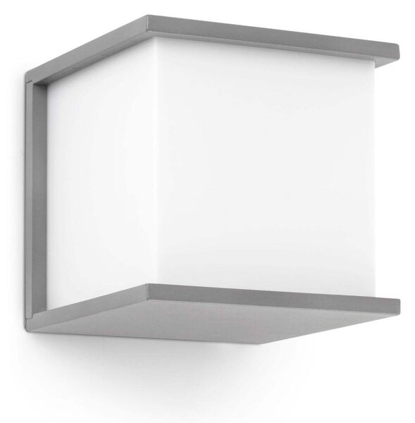 KUBICK nástěnná lampa, šedá - FARO