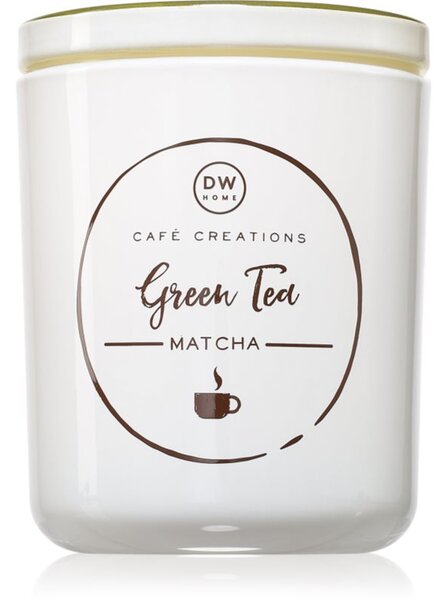 DW Home Cafe Creations Green Tea Matcha vonná svíčka 264 g