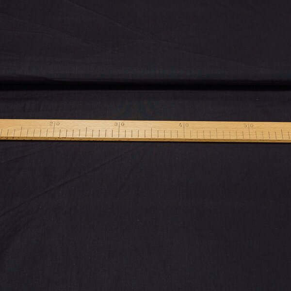 Bavlněné plátno jednobarevné JULIE JU001/03 uni černá, š.150cm (látka v metráži)