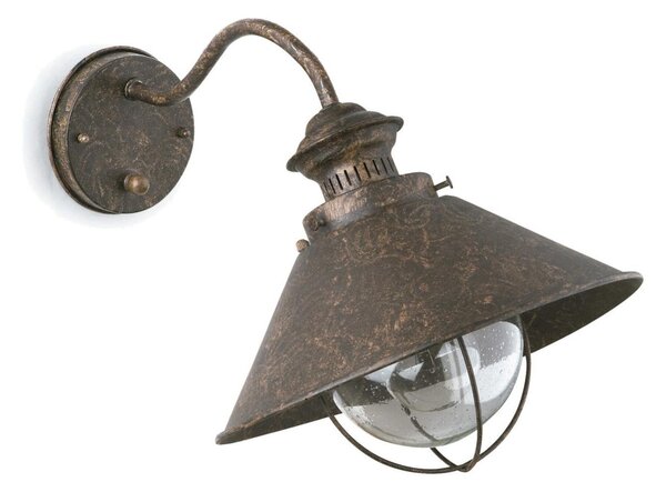 NÁUTICA nástěnná lampa, rezavá, 260diam 1L - FARO