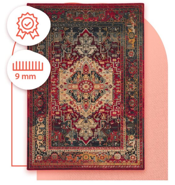 Koberec OMEGA Polonia Alhambra rubín