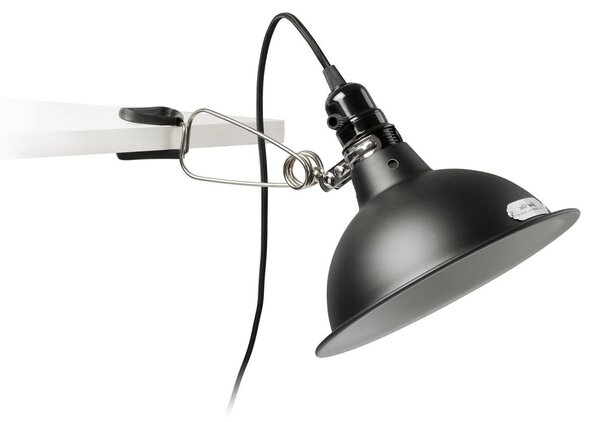 PEPPER černá stolní lampa s klipem - FARO