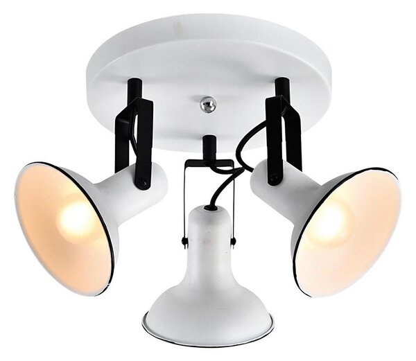 Prezent 75475 - Bodové svítidlo ANDORA 3xE14/40W/230V bílá