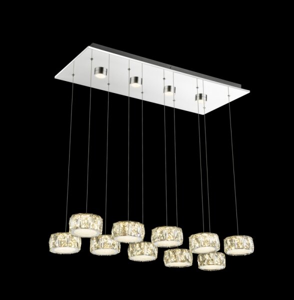 Globo 49350-92H - LED Lustr na lanku AMUR LED/92W/230V 4000K
