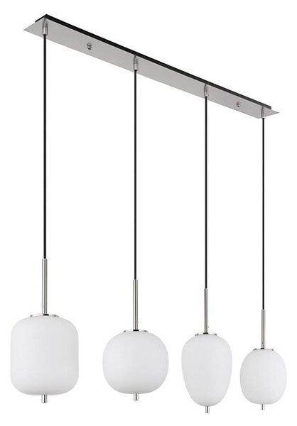 Globo 15345-4NO - Lustr na lanku BLACKY I 4xE14/40W/230V