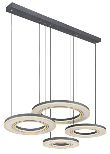 Globo 67191-80 - LED Stmívatelný lustr na lanku BLASIUS LED/80W/230V+ DO