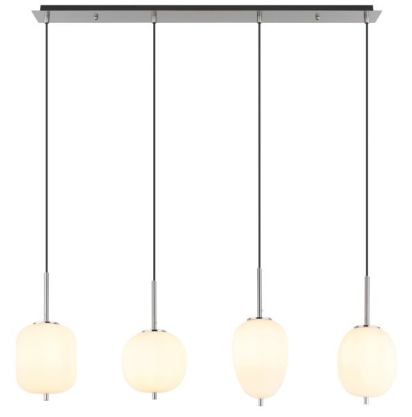 Globo 15345-4NO - Lustr na lanku BLACKY I 4xE14/40W/230V