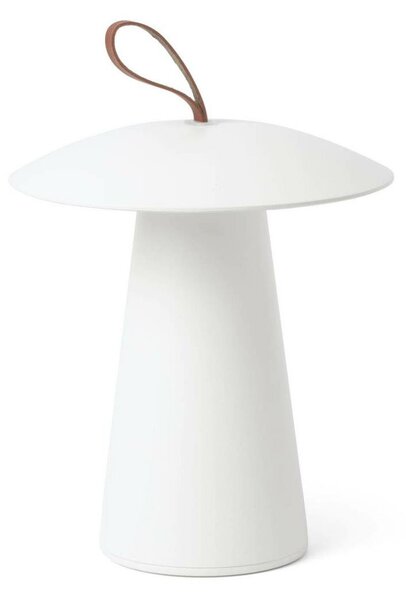 TASK LED, bílá přenosná stolní lampa - FARO