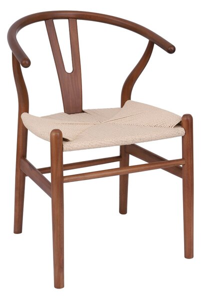 Jídelní židle Vero Walnut, ořech, dřevěná