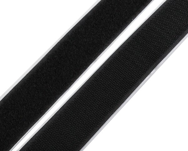 Stoklasa Suchý zip háček + plyš samolepící 750612 černý, šířka 3cm (v metráži)