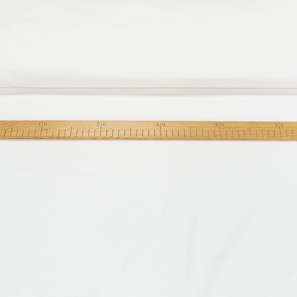 Bavlněný PERKÁL DELUXE luxusní plátno na povlečení a hotelový textil, hladká jednobarevná bílá, š.290cm (látka v metráži)