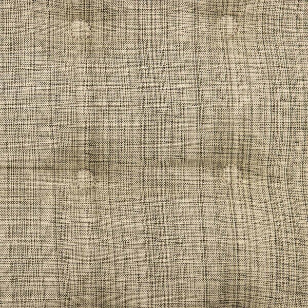 Avax Prošívaný sedák OUTDOOR nepromokavý, žíhaný světlý khaki, čtverec 40x40cm