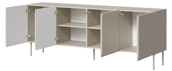 Skříňka Tuxano 200 4D, Barva: kašmír 5903211479076