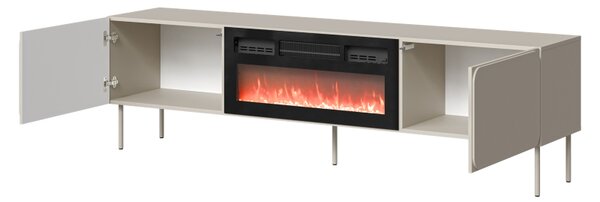 TV skříňka s krbem Tuxano 200 EF, Barva: indigo 5903211479151