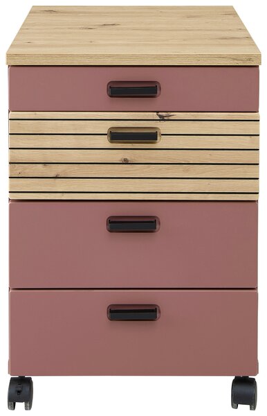POJÍZDNÝ KONTEJNER, 45/66/55 cm Stylife - Online Only kancelářský nábytek, Online Only