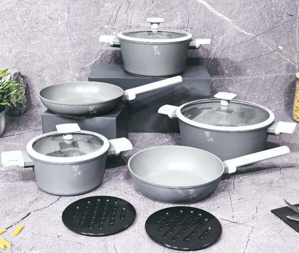 Sada nádobí s titanovým nepřilnavým povrchem 10 ks Aspen Collection