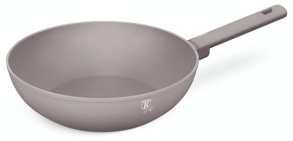 Pánev WOK s titanovým povrchem 28 cm Taupe Collection