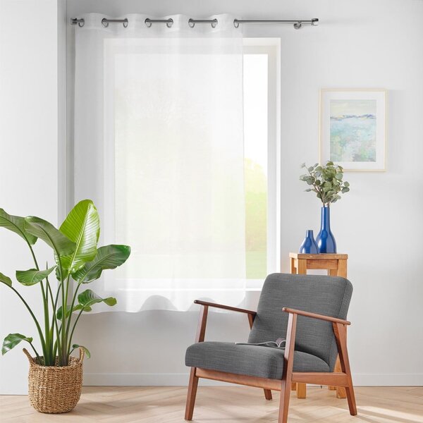 Bílá voálová záclona 140x180 cm Lissea – douceur d'intérieur