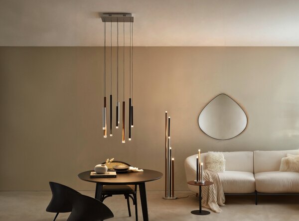 ZÁVĚSNÉ LED SVÍTIDLO, 40/25/180 cm - Závěsná LED svítidla