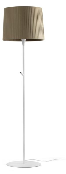 SAMBA bílá/skládaná zelená stojací lampa - FARO