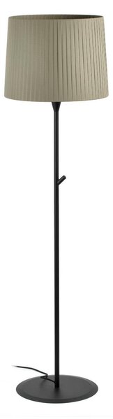 SAMBA černá/skládaná zelená stojací lampa - FARO