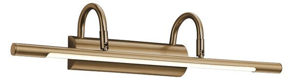 Trio Leuchten 225210104 Cuadro - LED svítidlo nad obraz v barvě staromosazi - 48cm, 8W, 900lm, 3000K (Diodové svítidlo nad obraz nebo nad zrcadlo v barvě staromosazi )