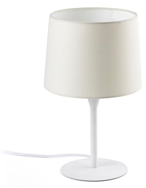CONGA S bílá stolní lampa - FARO