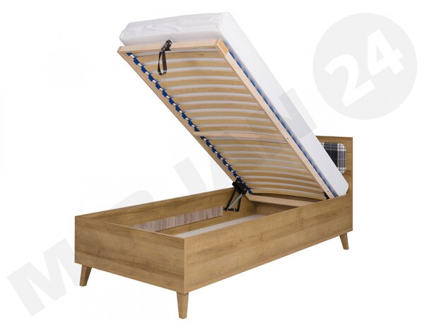 Postel Temero TM10, Barva: dub zlatý + lobox 05 Mirjan24 5902928203653