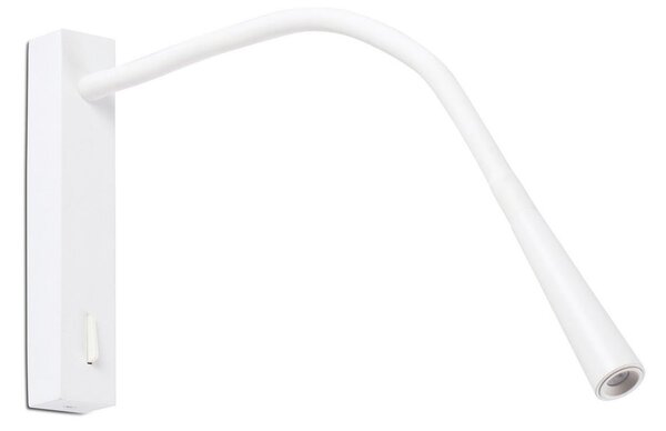 FLIN nástěnná lampa, bílá - FARO
