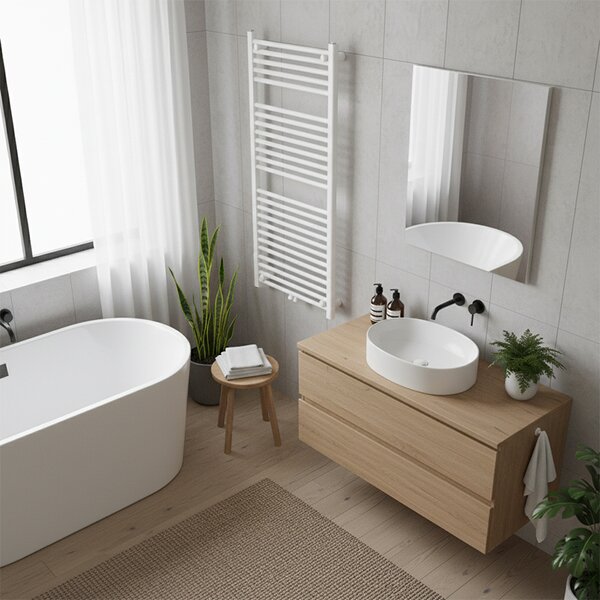 BPS-koupelny Koupelnový radiátor CORSO WH 1 60x120 cm, bílý