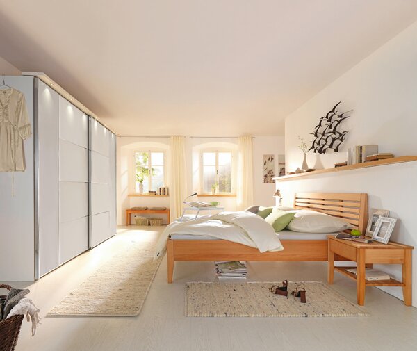 POSTEL, 140/200 cm barvy buku Linea Natura - Jednolůžkové postele