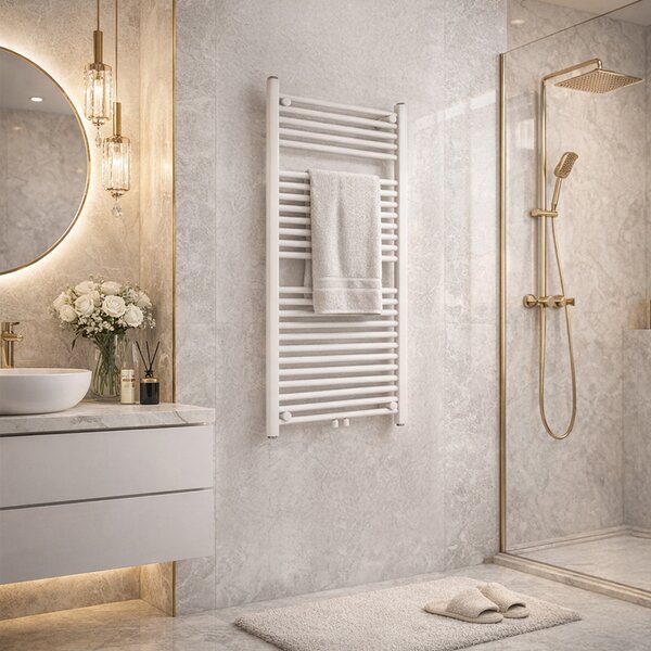 BPS-koupelny Koupelnový radiátor CORSO WH 1 60x120 cm, bílý