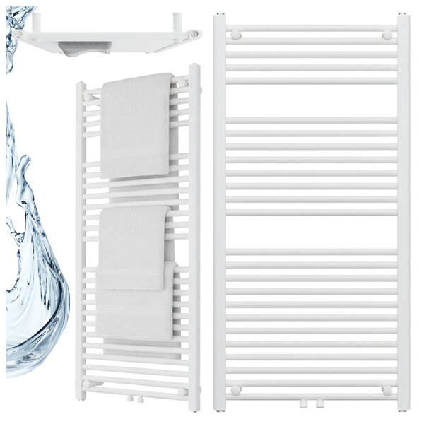 BPS-koupelny Koupelnový radiátor CORSO WH 1 60x120 cm, bílý