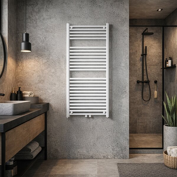 BPS-koupelny Koupelnový radiátor CORSO WH 1 60x120 cm, bílý